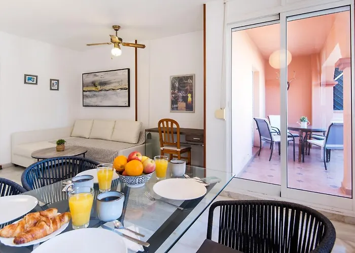 Boliches Center Next To The Beach, Parking, Pool & Terrace *