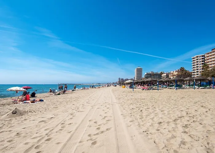 Boliches Center Next To The Beach, Parking, Pool & Terrace