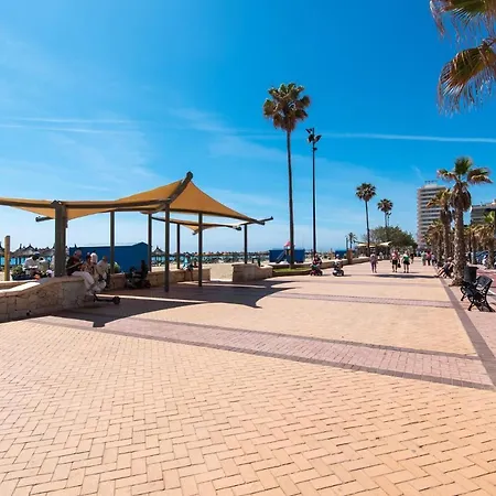 Apartment Boliches Center Next To The Beach, Parking, Pool & Terrace *