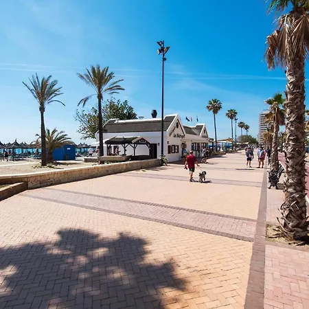 Boliches Center Next To The Beach, Parking, Pool & Terrace Apartment *