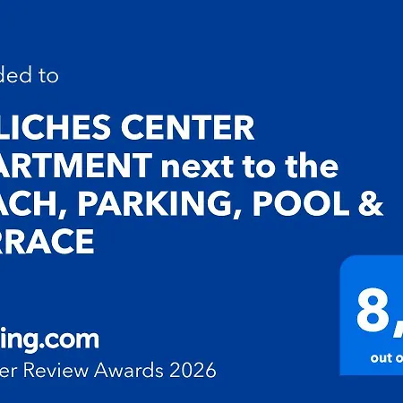 Boliches Center Next To The Beach, Parking, Pool & Terrace 公寓 丰希罗拉