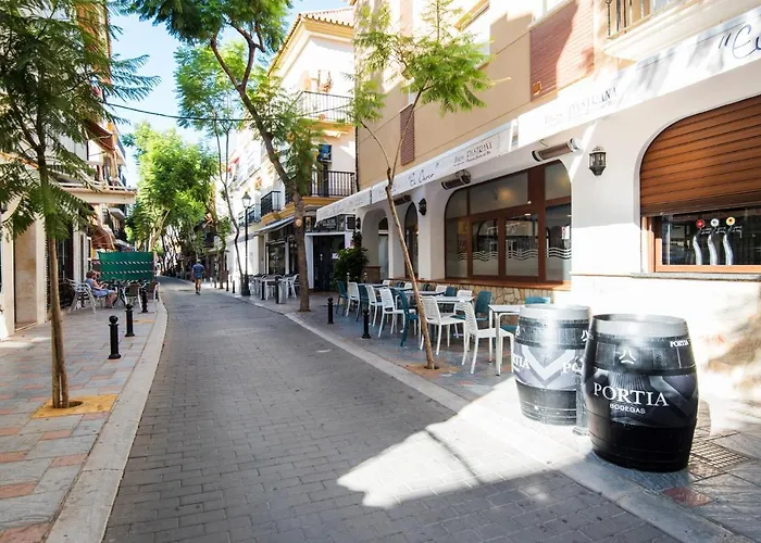 Boliches Center Next To The Beach, Parking, Pool & Terrace דירה *