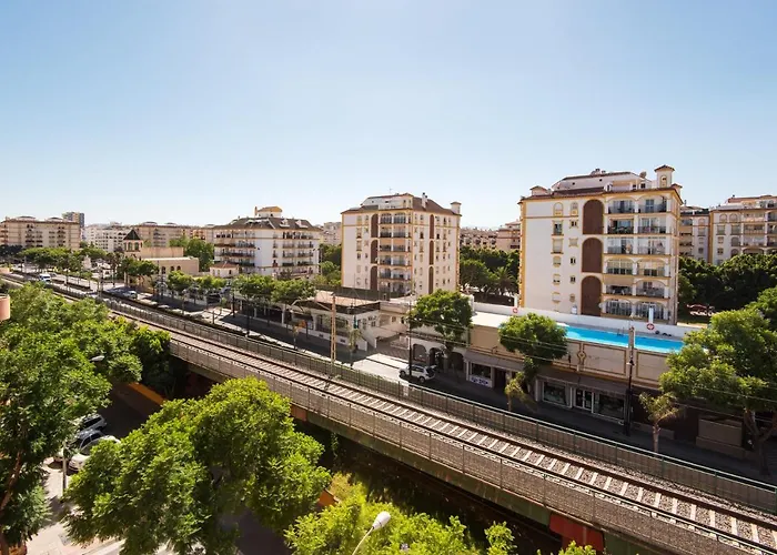 Boliches Center Next To The Beach, Parking, Pool & Terrace דירה