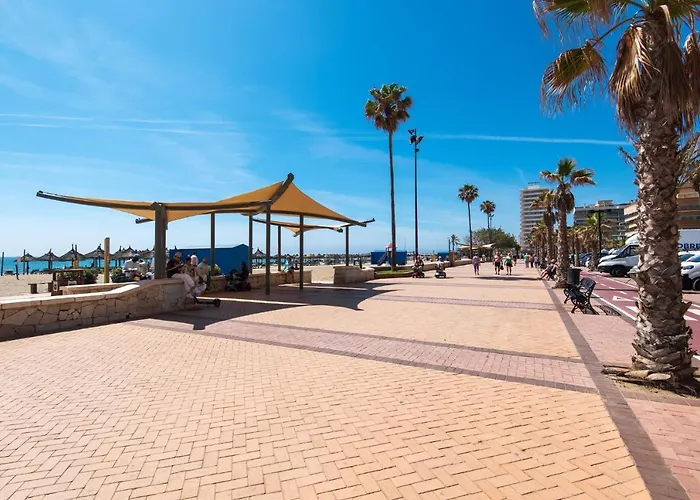 דירה Boliches Center Next To The Beach, Parking, Pool & Terrace *