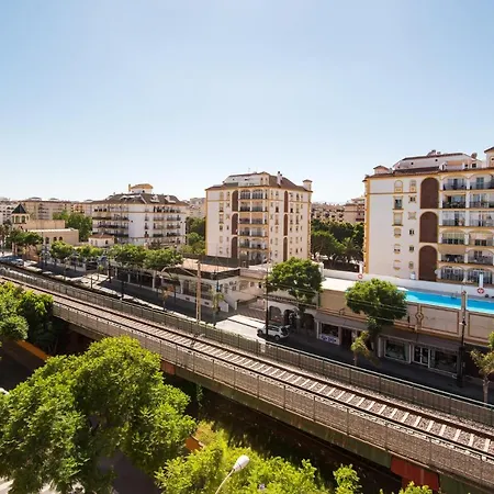 Boliches Center Next To The Beach, Parking, Pool & Terrace Apartamento